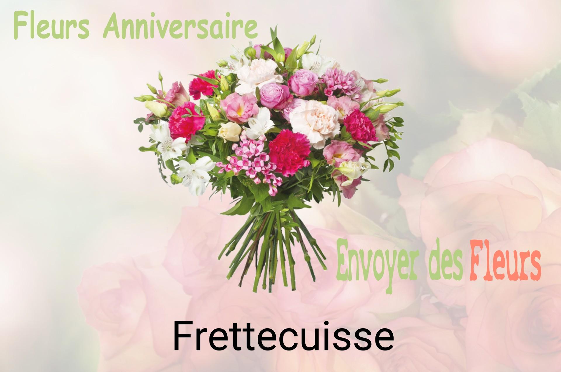 Bouquet de fleurs d’anniversaire livré à Frettecuisse